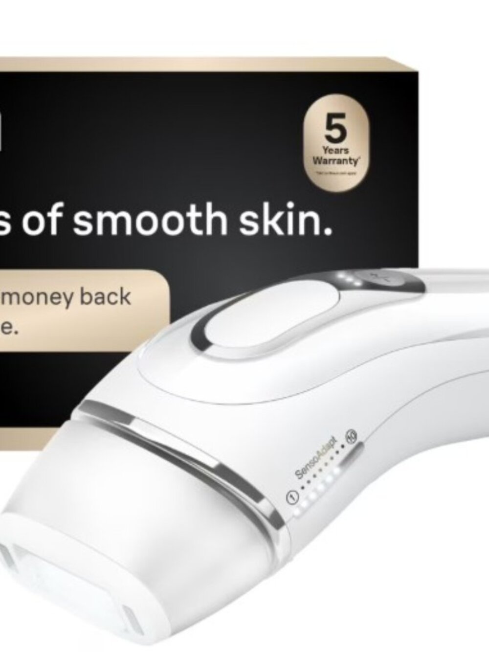 Braun Skil Expert Pro 5, PL5145 IPL at-Home Long Lasting Hair Laser Hair Removal